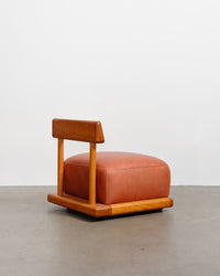 Nez Chair - Cherry with Leather