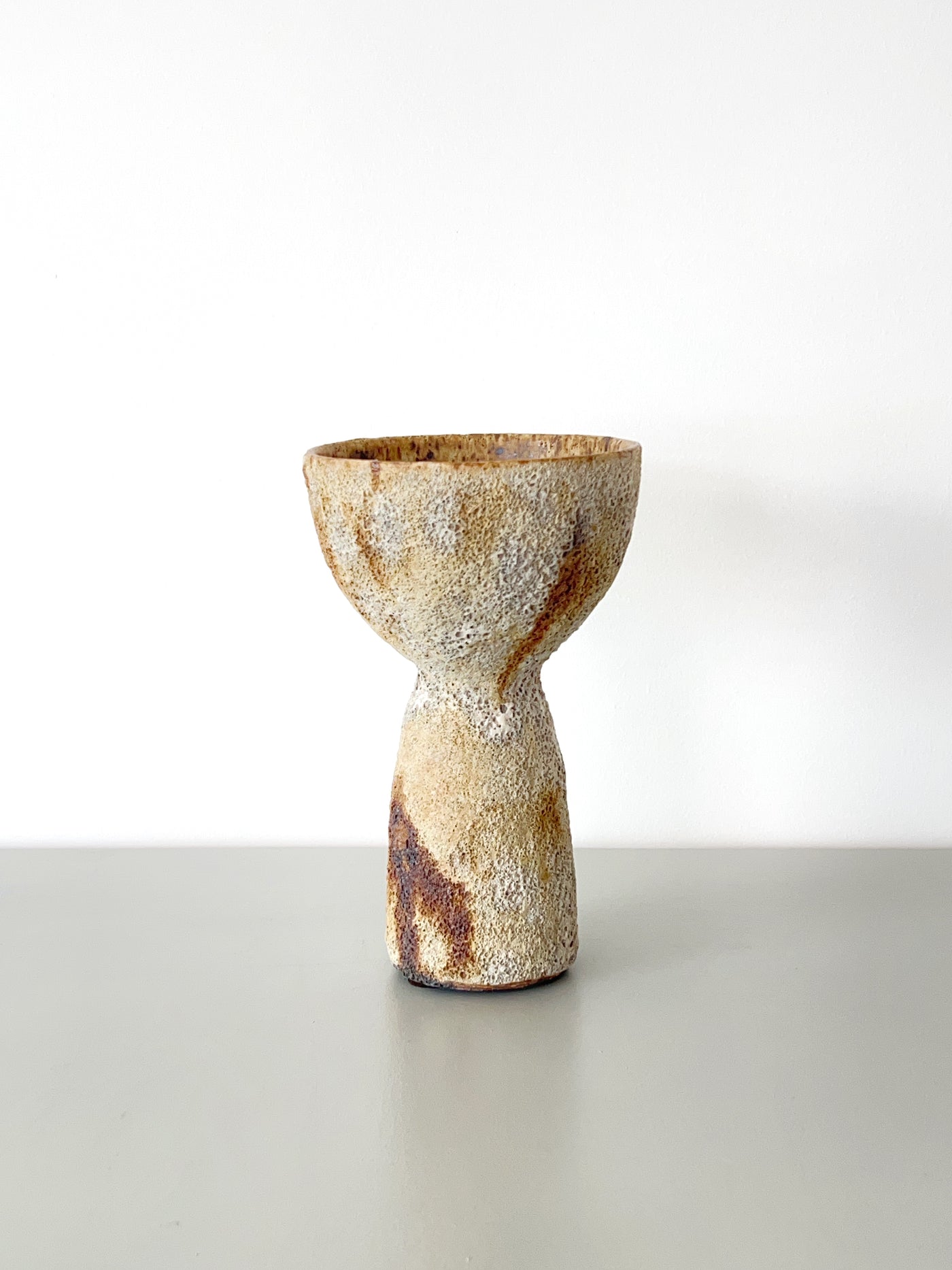 Brown Textured Vase
