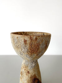 Brown Textured Vase